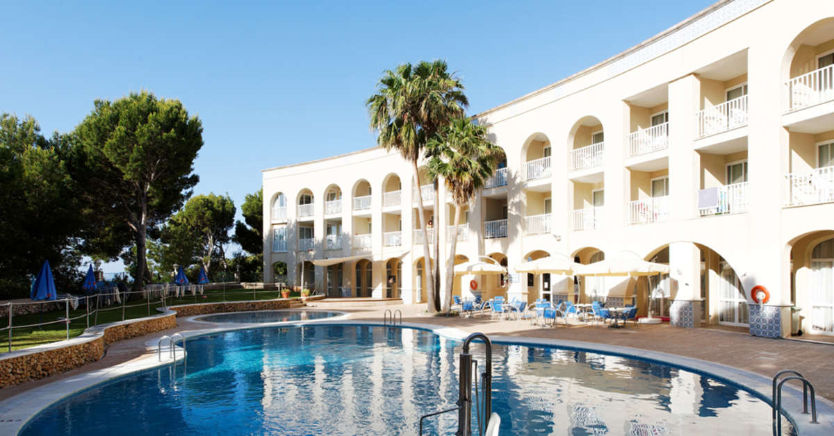 Een foto van een overzicht van Floramar Aparthotel