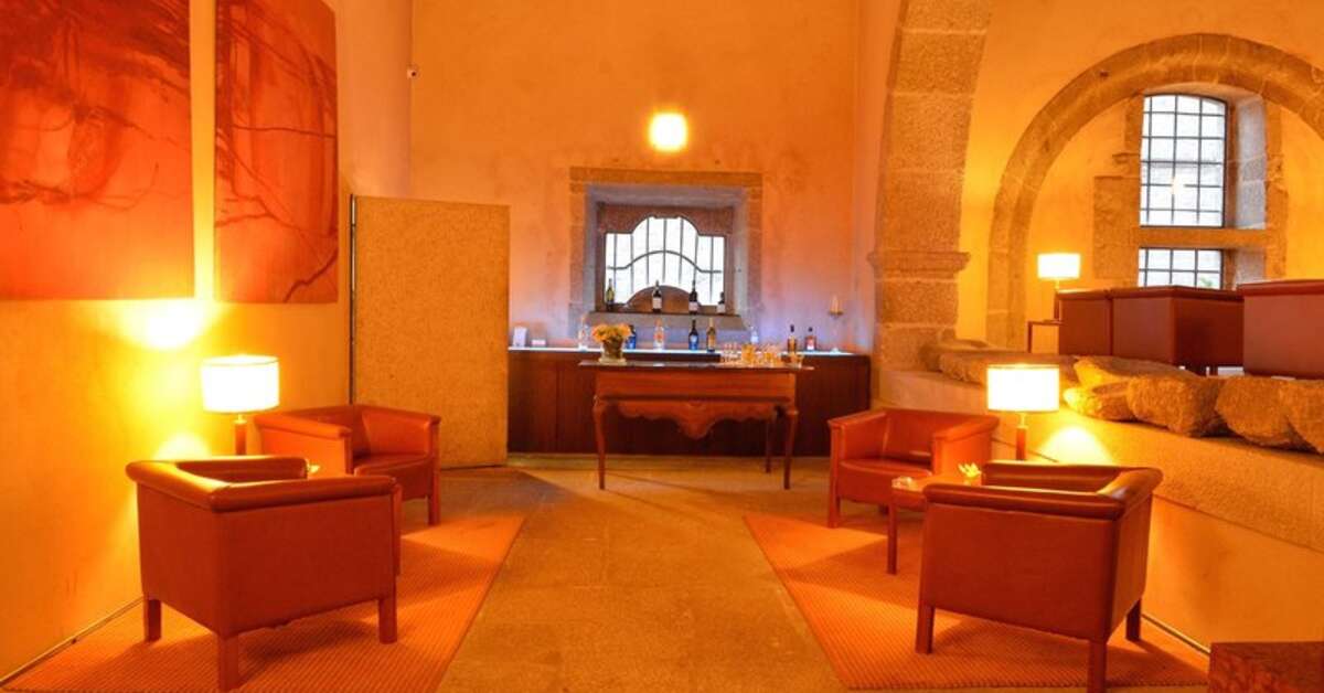 Een foto van het interieur van Pousada Mosteiro Amares