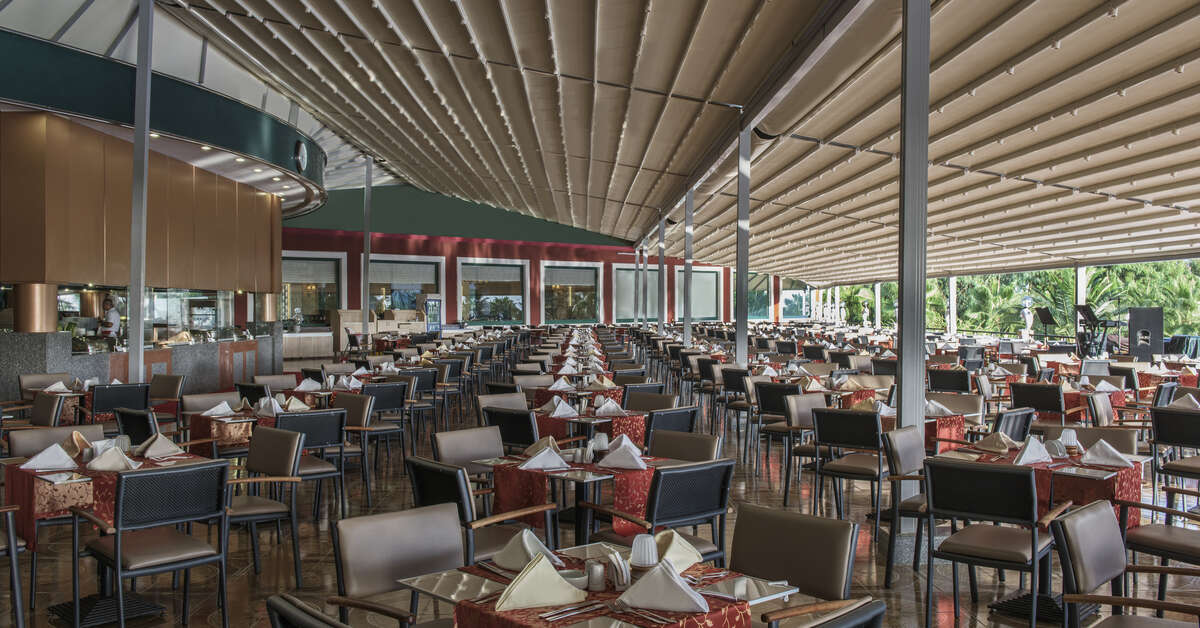 Een foto van de faciliteiten bij Delphin Deluxe Hotel