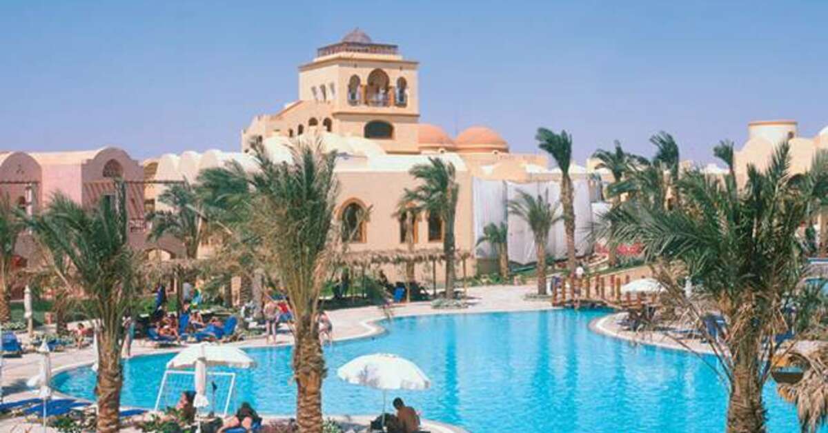 Ein Foto vom Pool im Iberotel Makadi Beach