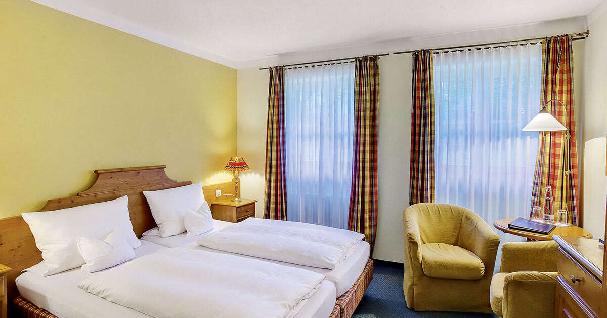 Ein Foto von einer Übersicht des Berghotel Hammersbach
