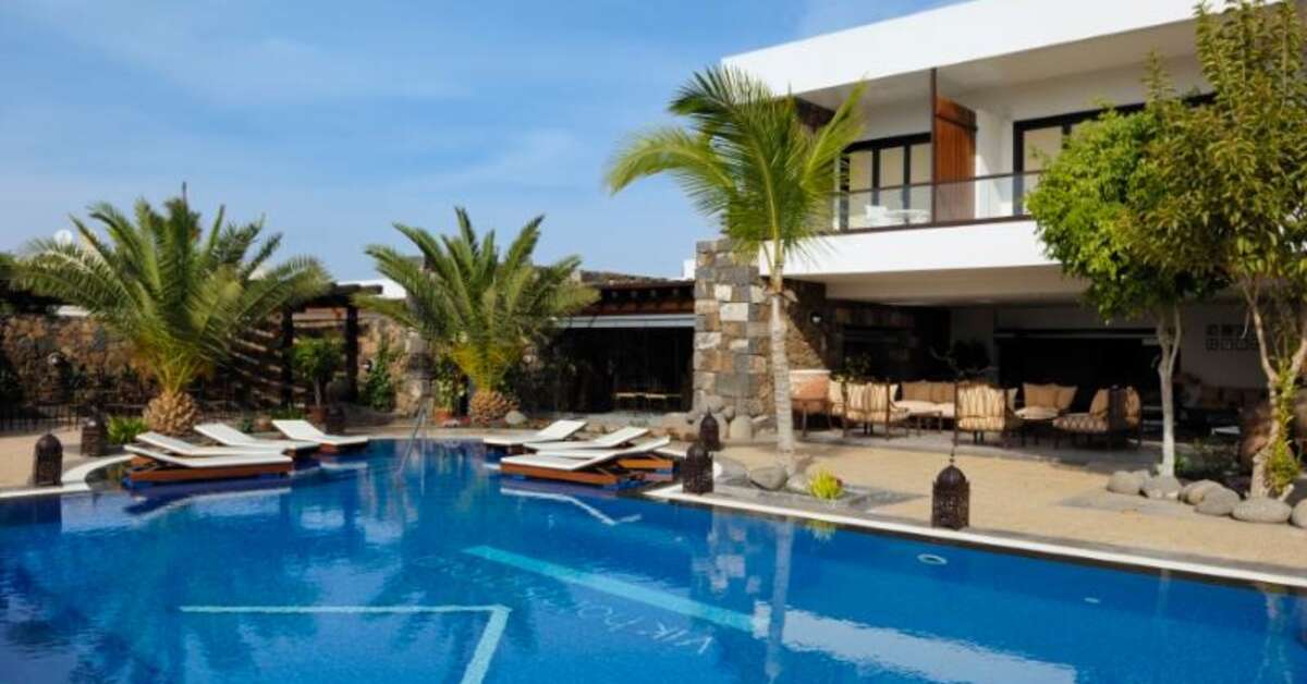 Een foto van het zwembad bij Hotel Villa Vik
