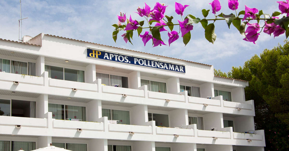 Ein Foto von der Außenansicht des Hoposa Pollensamar Apartments