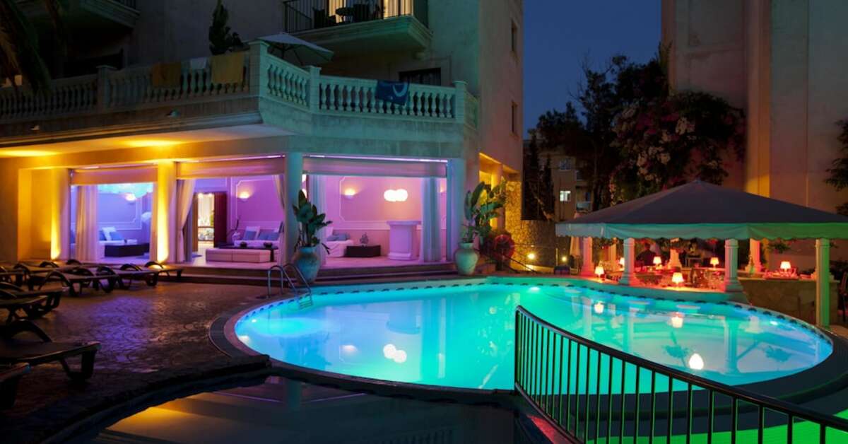 Een foto van het zwembad bij Hotel Lago Garden Suites & Spa
