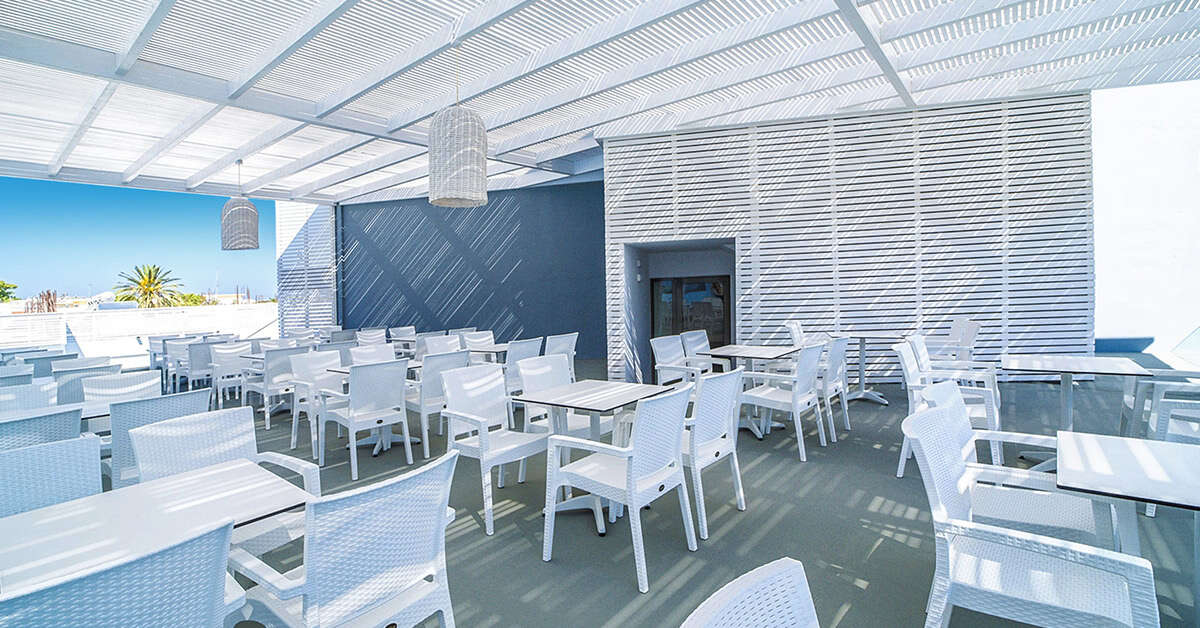 Een foto van de faciliteiten bij Oceanis Park Hotel