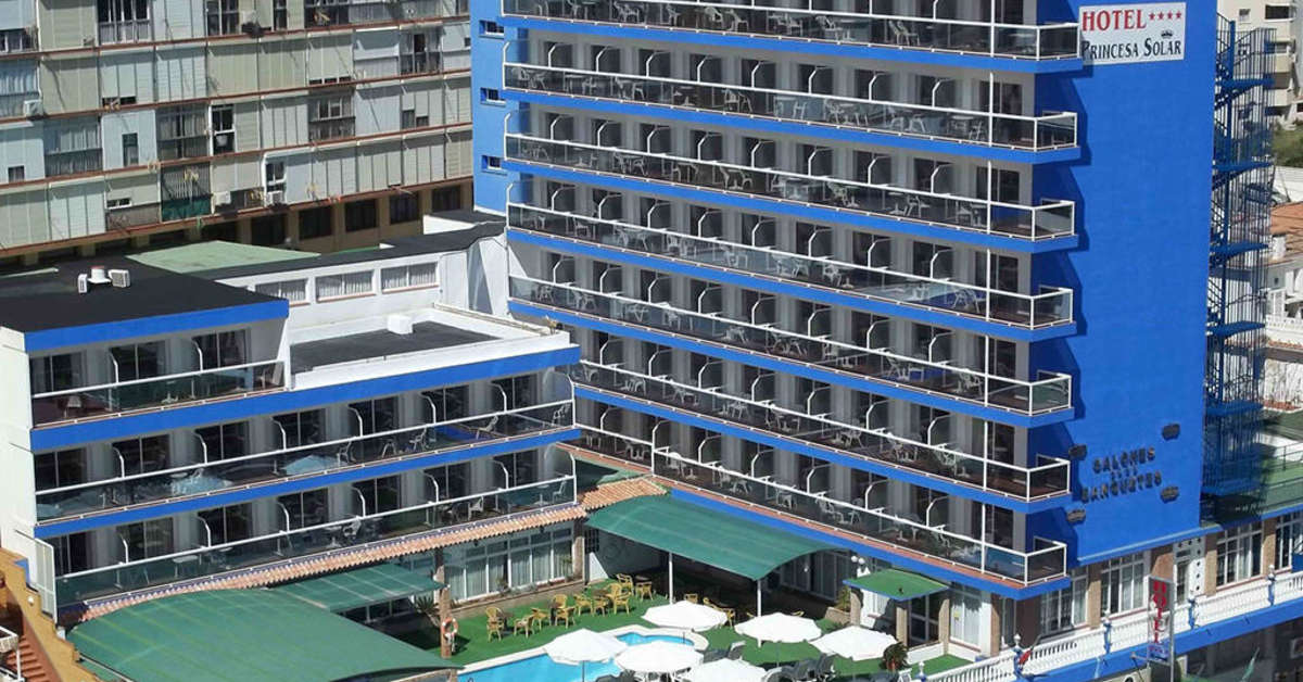 Een foto van het zwembad bij Hotel Princesa Solar