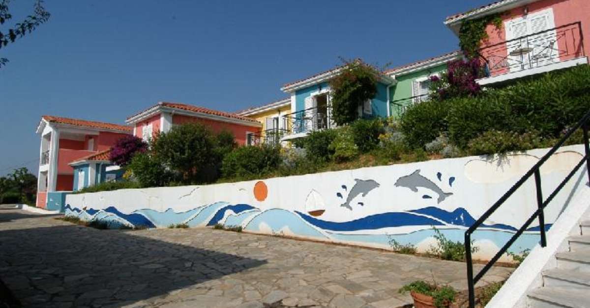 Een foto van de buitenkant van Porto Skala Hotel