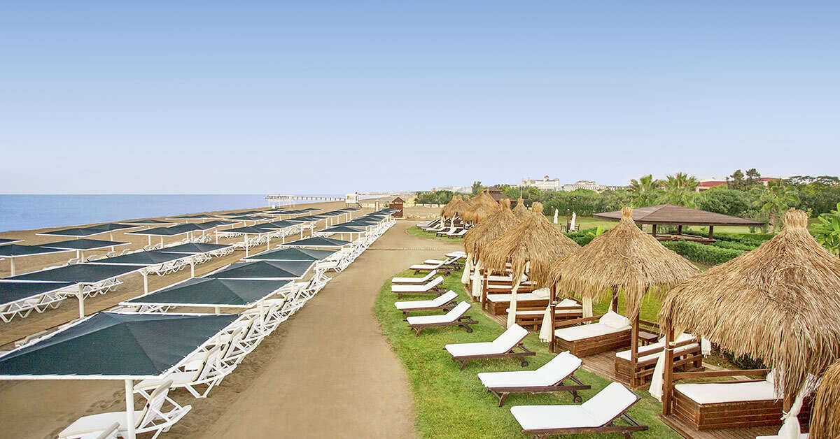 Een foto van het strand bij IC Hotels Residence