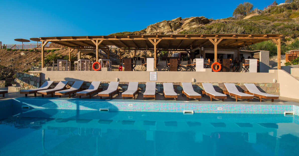 Een foto van het zwembad bij Lygaria Beach Hotel
