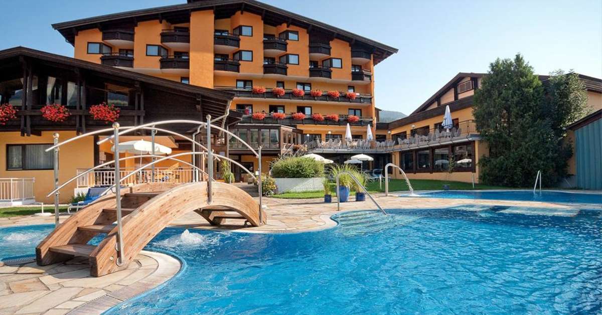 Een foto van het zwembad bij Vital & Sporthotel Brixen