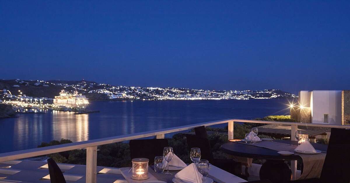 Een foto van de faciliteiten bij Mykonos Princess Hotel