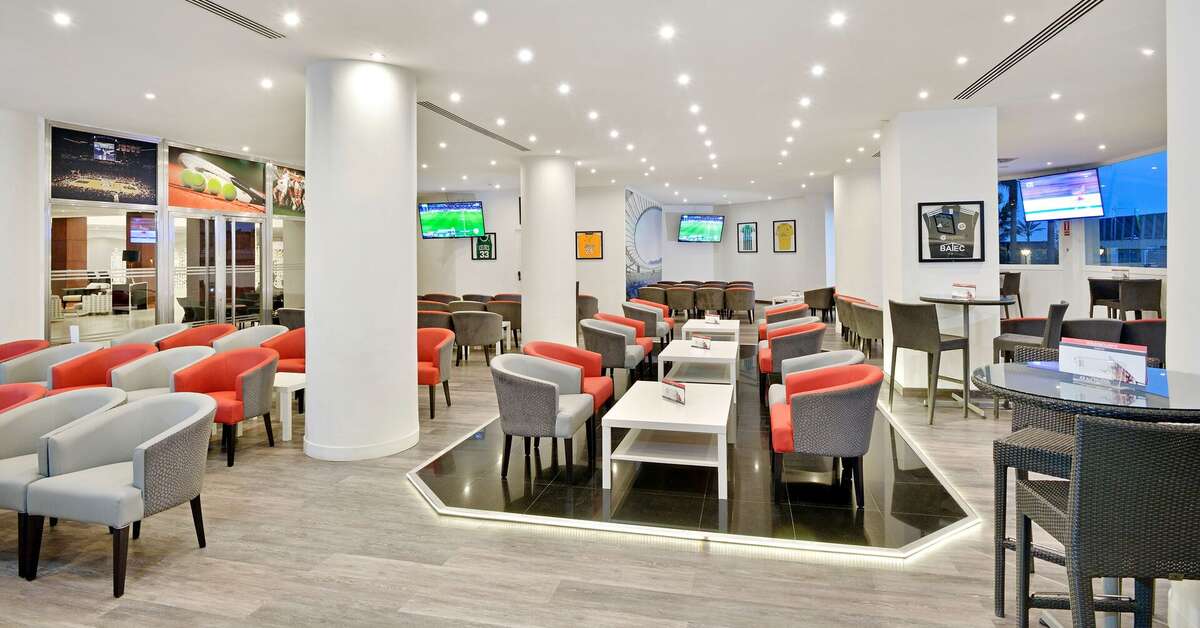 Een foto van het interieur van Hotel Sol Principe