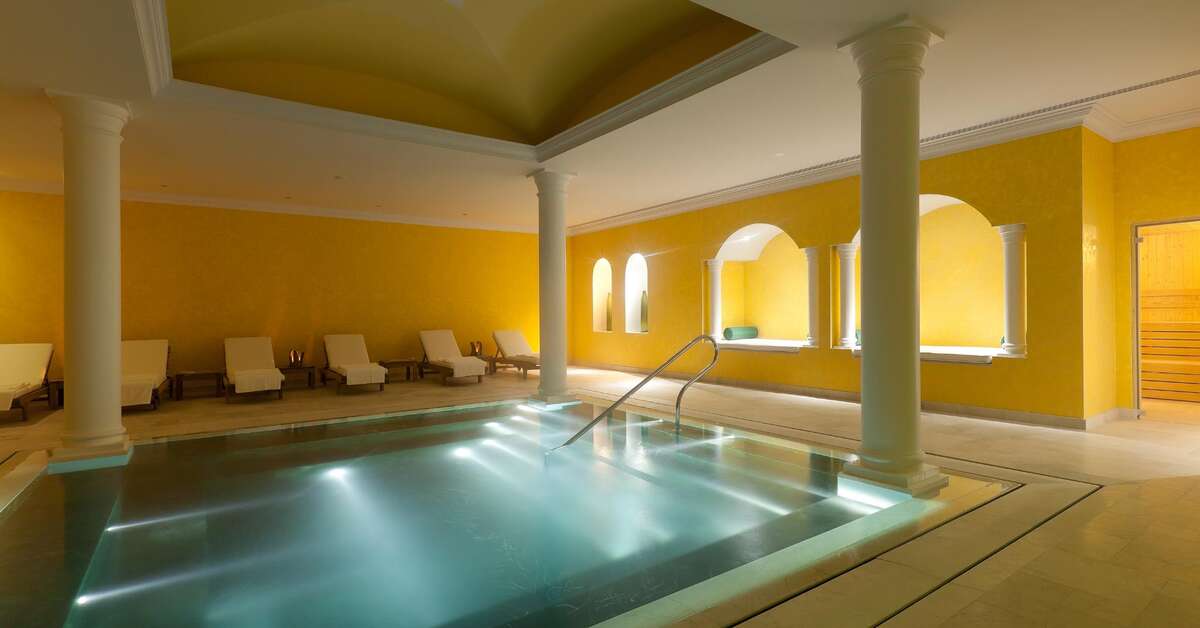 Ein Foto vom Pool im The Yeatman Hotel