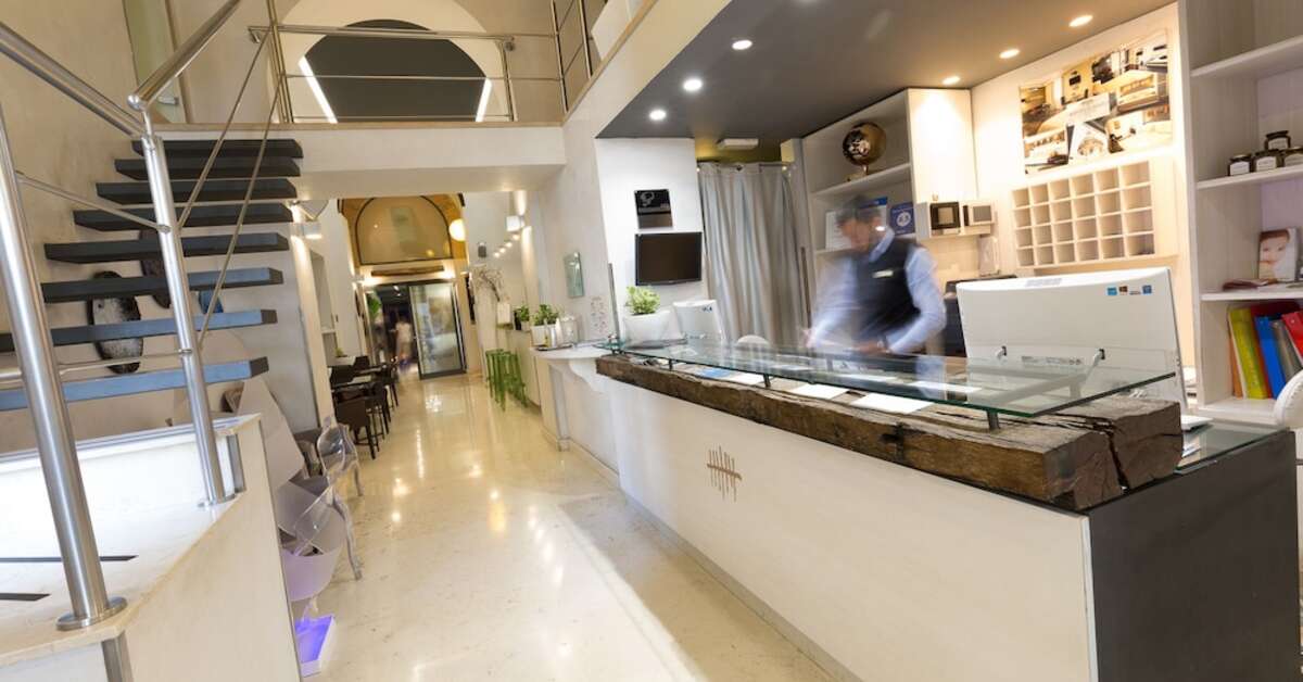 Een foto van het interieur van Quintocanto Hotel & Spa