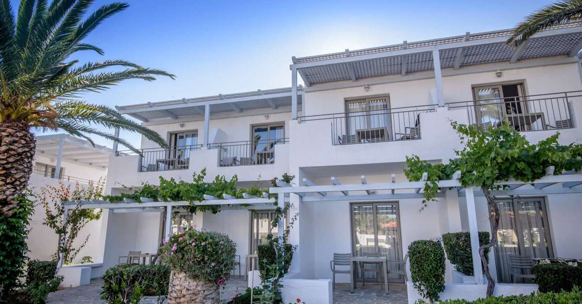 Een foto van de buitenkant van Sol by Melia Marina Beach Crete