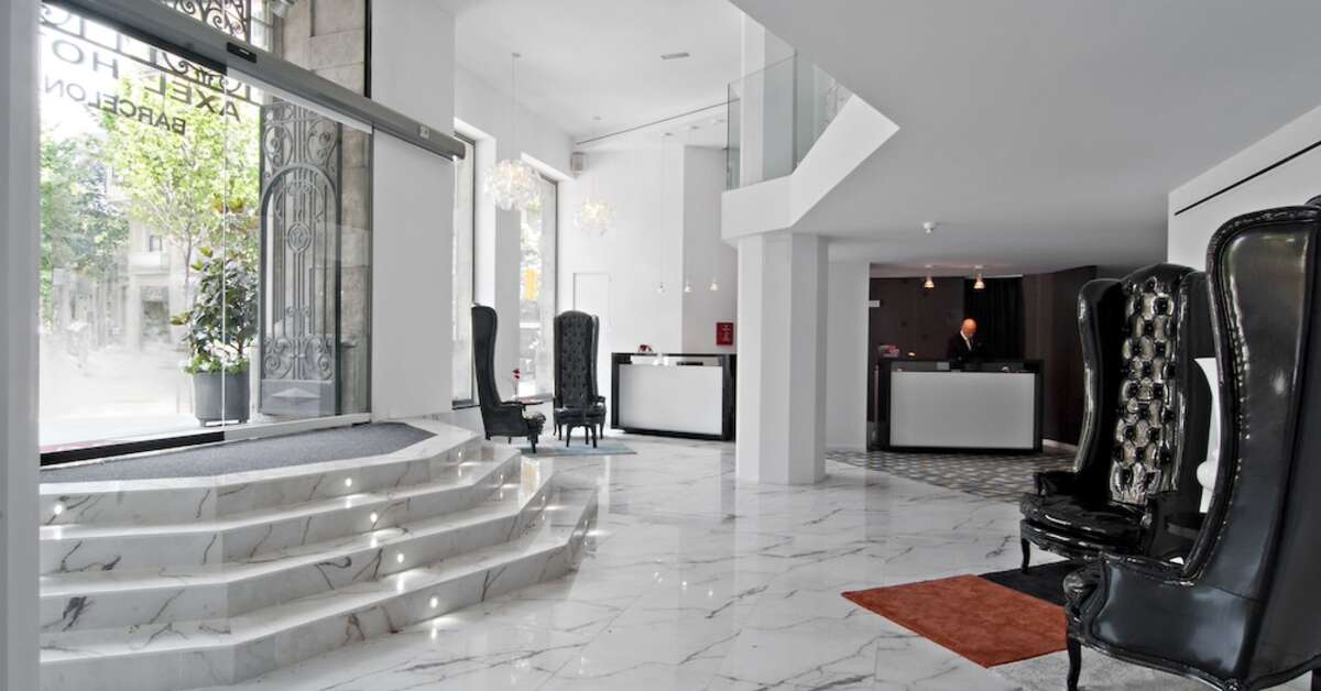 Ein Foto vom Innenbereich im Axel Hotel Barcelona