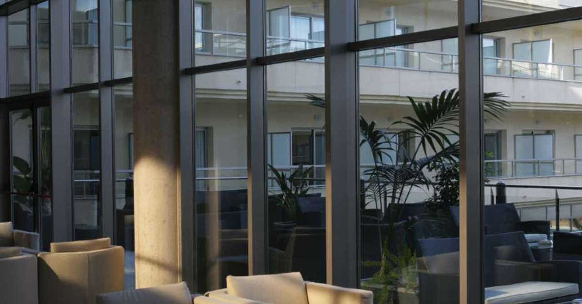 Een foto van het interieur van Sun Palace Albir