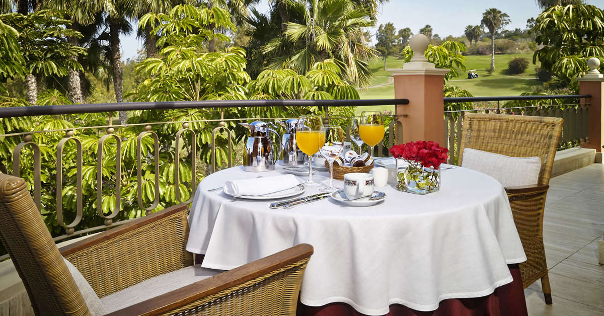 Een foto van het terras bij 1881 Tenerife Las Madrigueras Golf Hotel