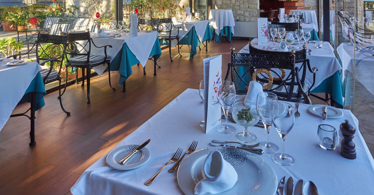 Ein Foto von den Einrichtungen im Petit Cala Fornells Hotel