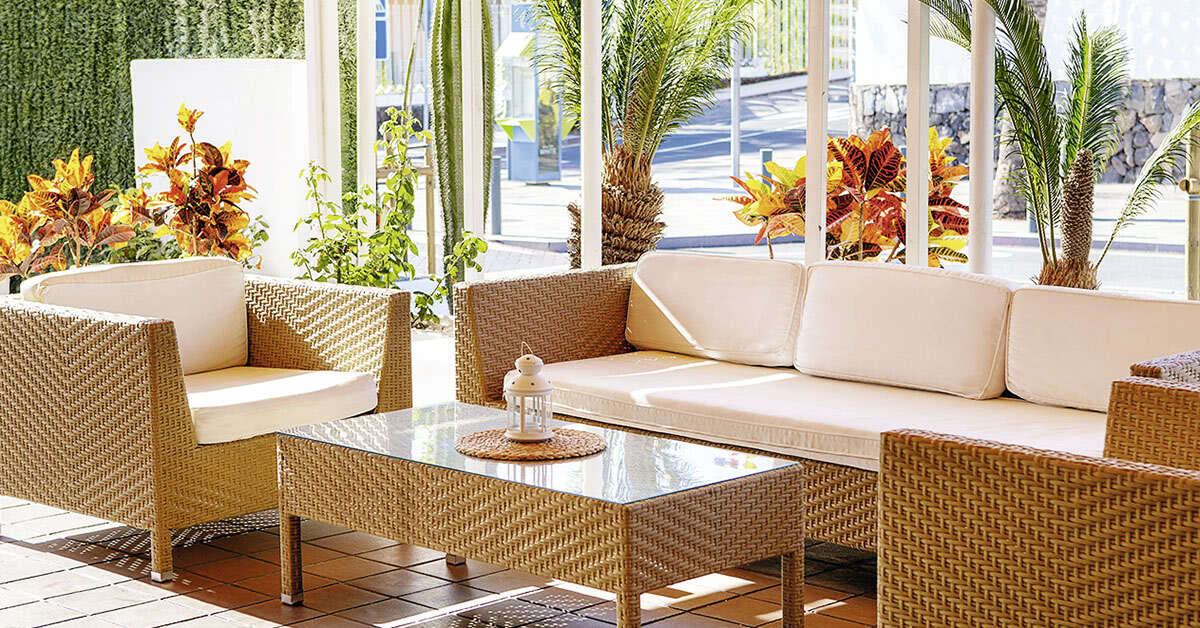 Een foto van het terras bij Paraiso del Sol & Paradero Appartementen