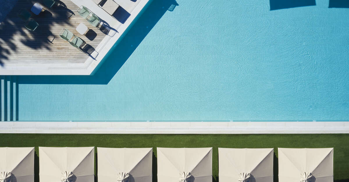 Een foto van het zwembad bij Lena Mare Boutique Hotel