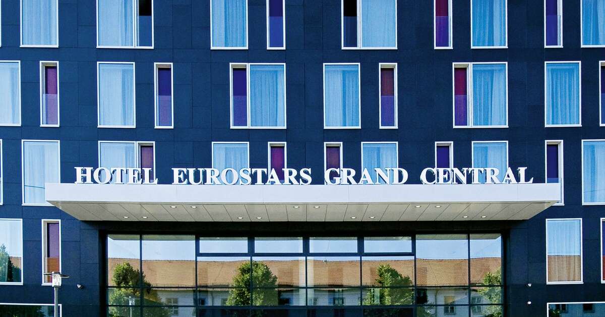 Een foto van de buitenkant van Eurostars Grand Central