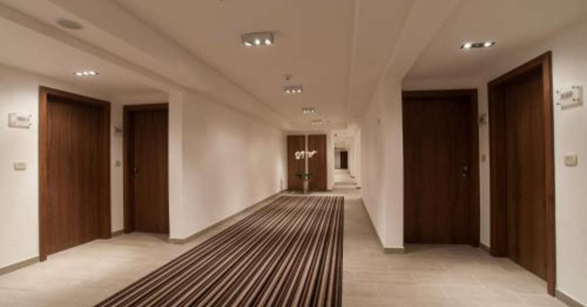 Een foto van het interieur van Aparthotel Miramare