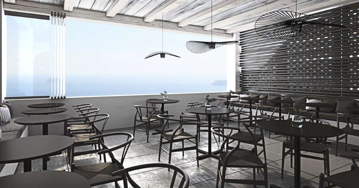 Ein Foto Mr & Mrs White Santorini