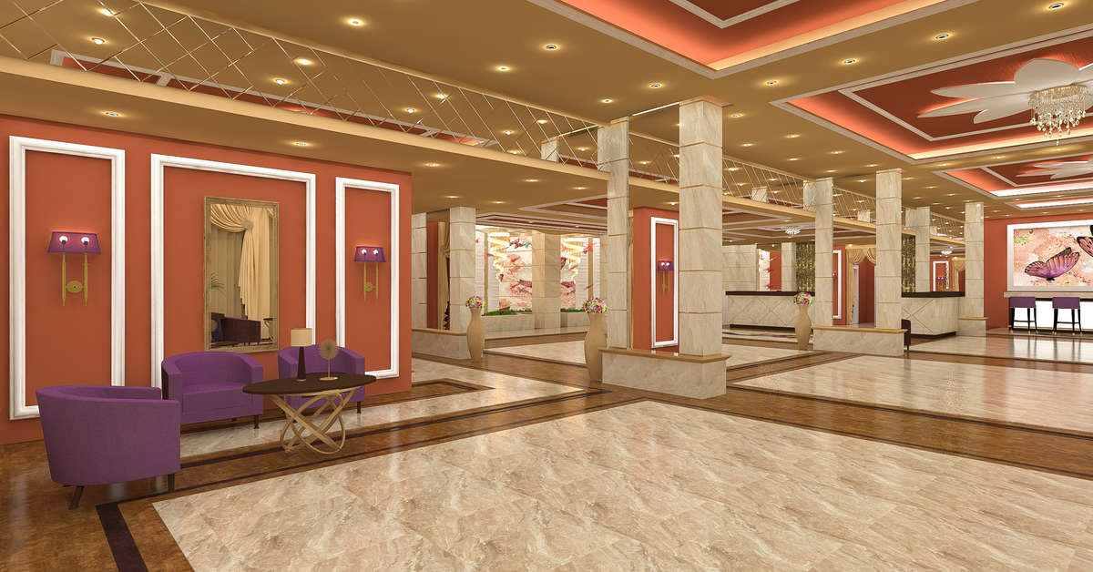 Een foto van het interieur van Europe Hotel & Casino