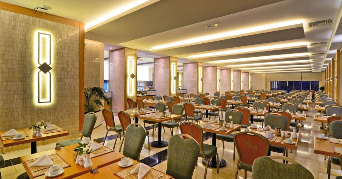 Ein Foto von den Einrichtungen im Korumar Hotel De Luxe