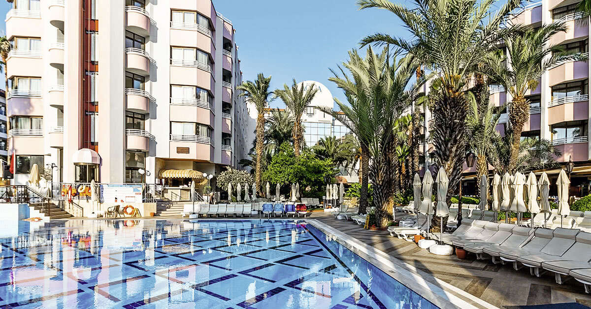 Een foto van het zwembad bij Hotel Aqua