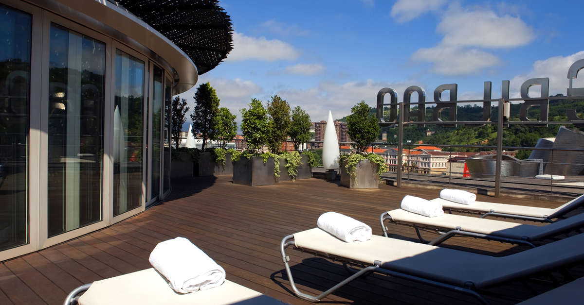 Een foto van het terras bij The Artist Grand Hotel of Art