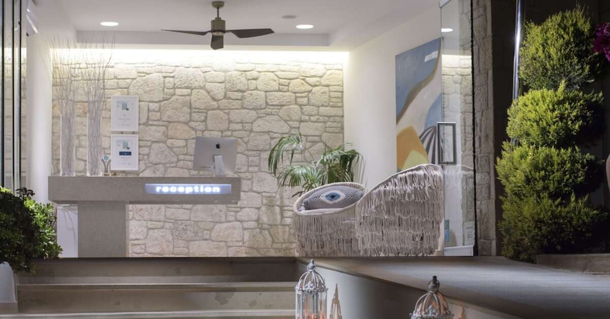 Een foto van het interieur van Kappa Resort