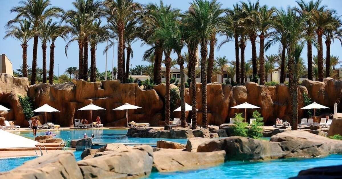 Een foto van het zwembad bij Sentido Reef Oasis Senses Resort