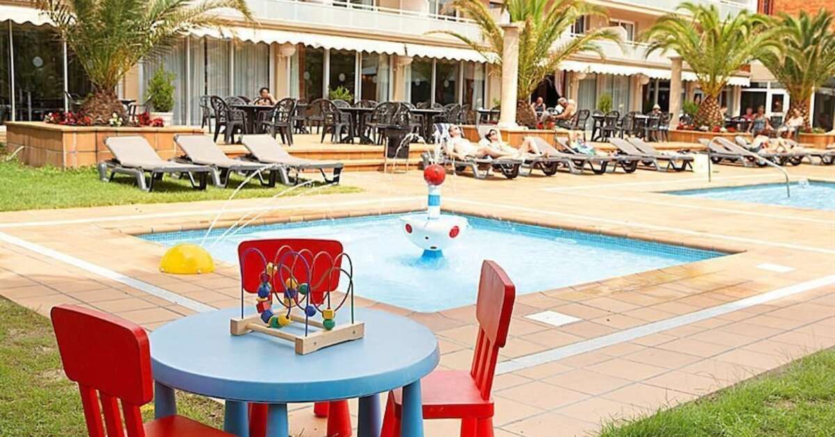 Een foto van het zwembad bij Hotel Panorama