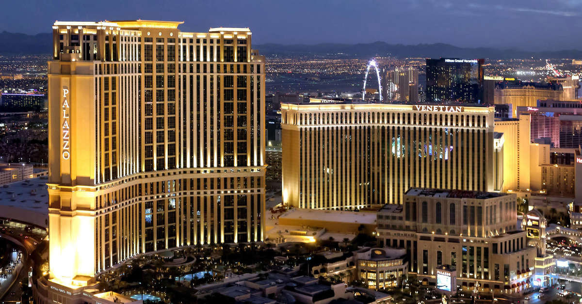 Een foto van de buitenkant van The Venetian Resort & Casino