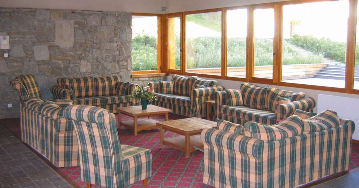 Een foto van het interieur van Les Chalets du Galibier