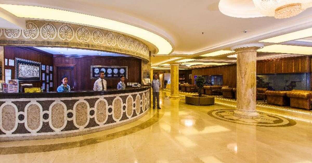 Een foto van het interieur van White Gold Hotel & Spa
