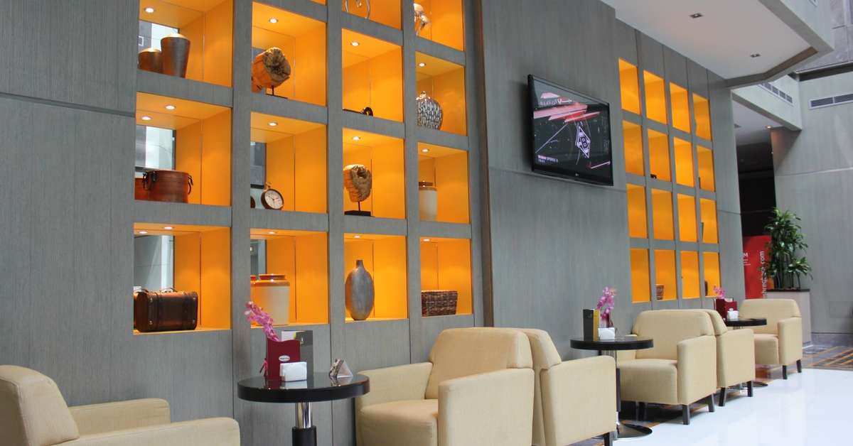 Een foto van de faciliteiten bij Time Grand Plaza Hotel