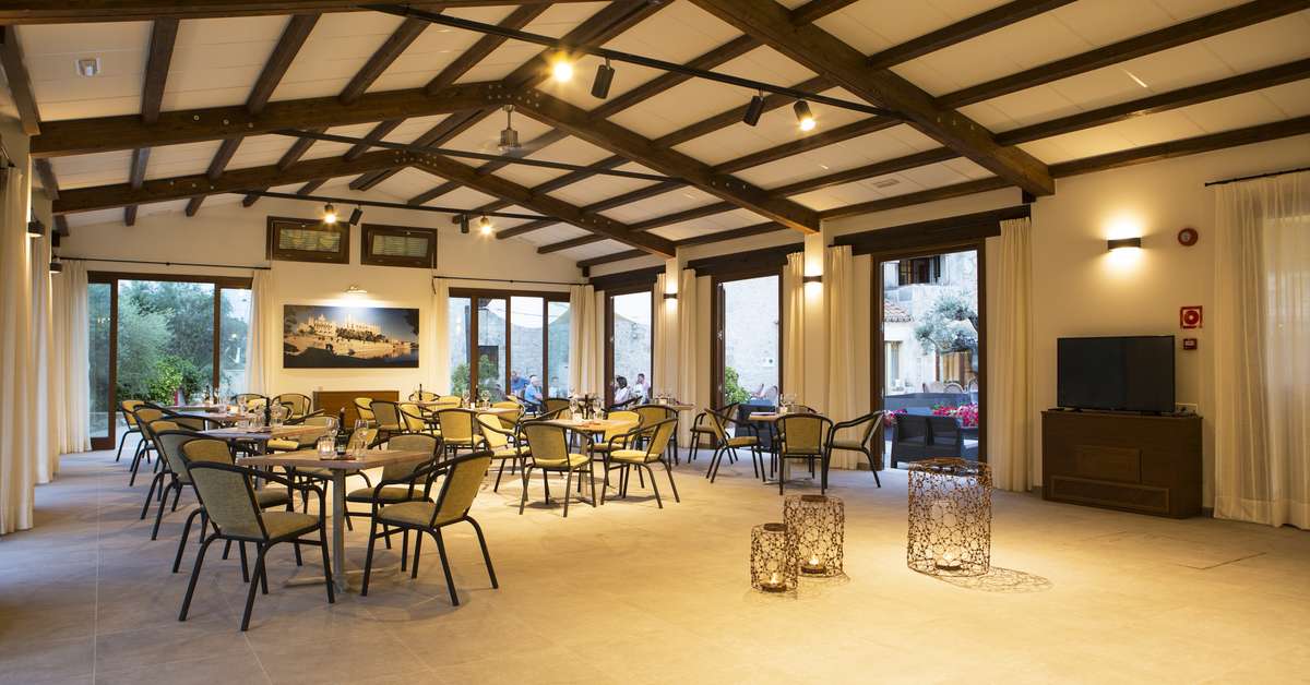 Ein Foto von den Einrichtungen im Eco Hotel Rural & Spa Monnaber Nou
