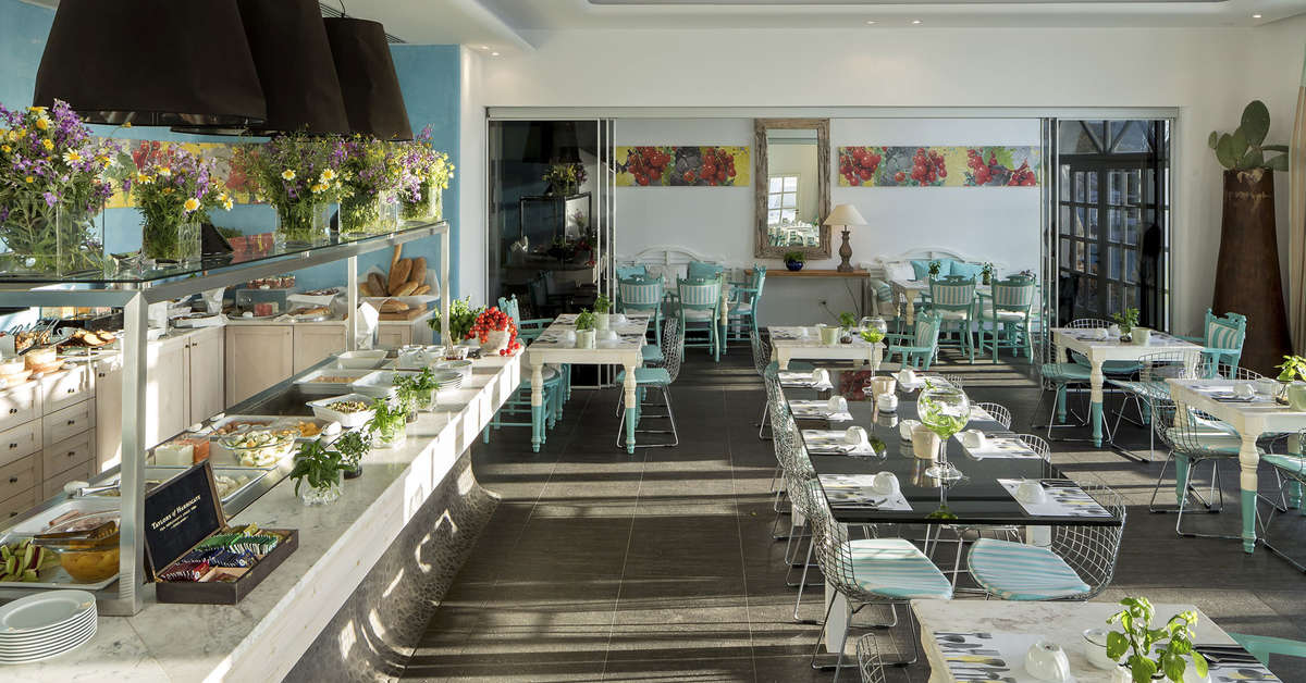 Een foto van de faciliteiten bij Aressana Spa Hotel & Suites