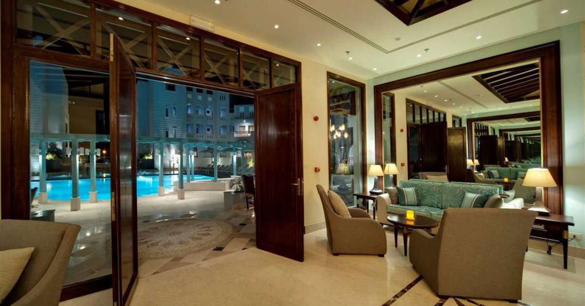 Een foto van het interieur van Fanadir Hotel El Gouna