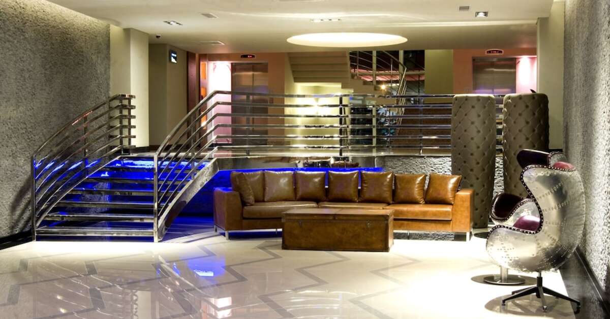 Een foto van het interieur van Casa de Maris Spa & Resort