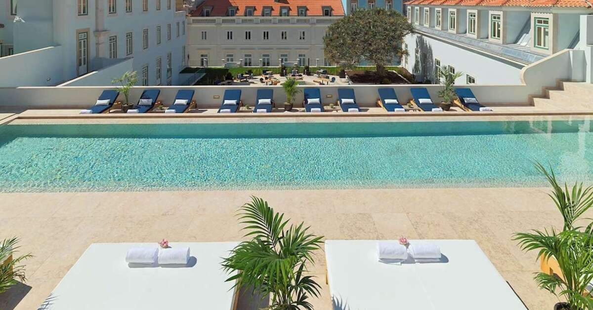 Een foto van een overzicht van The One Palacio da Anunciada