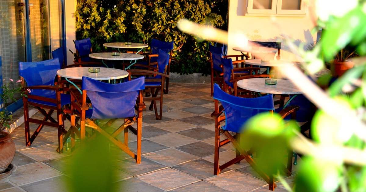 Een foto van de faciliteiten bij Kalypso Hotel Poros