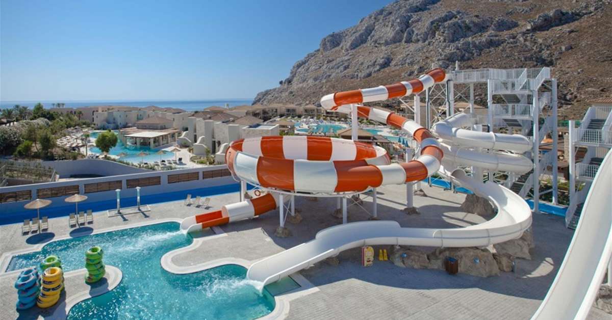 Een foto van het zwembad bij Atlantica Aegean Blue