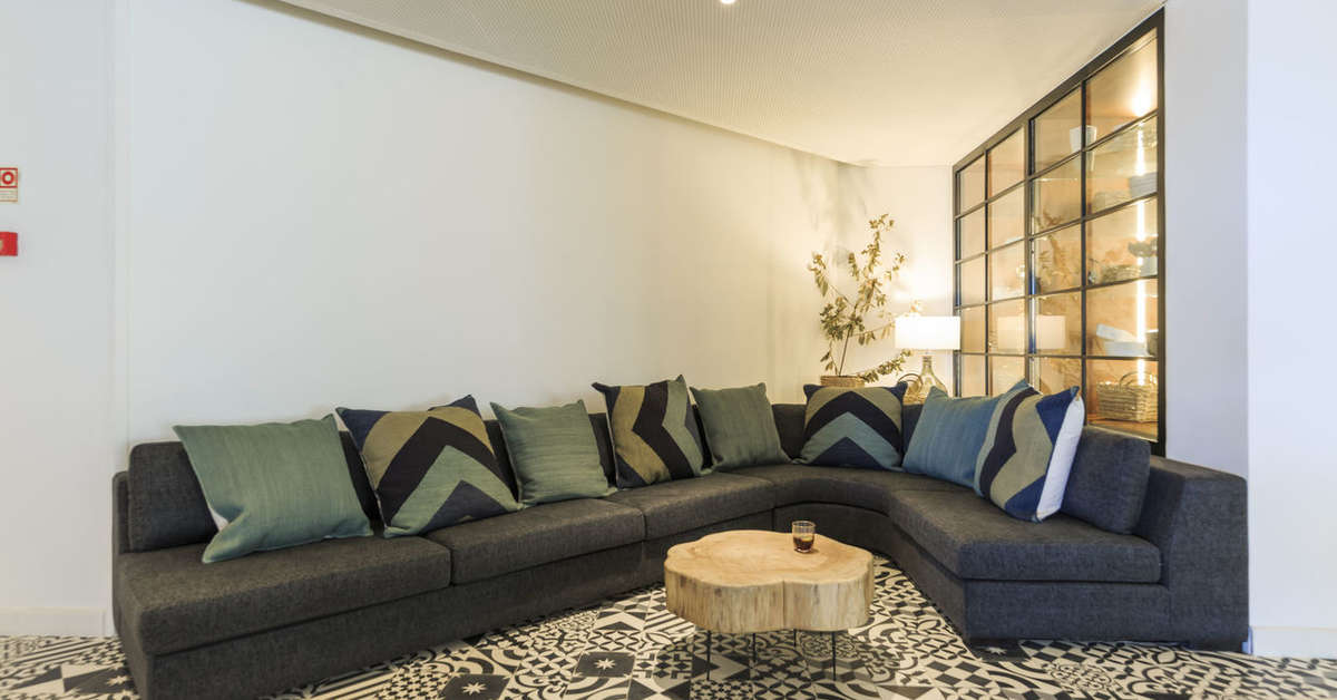Een foto van het interieur van Santiago Hotel Cooking & Nature