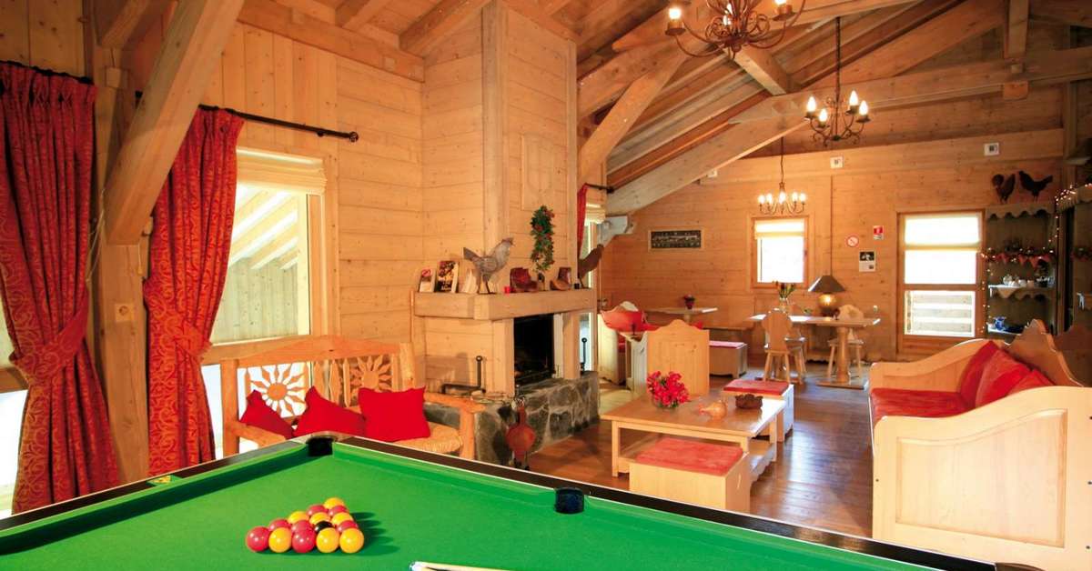 Een foto van de faciliteiten bij Chalets Les Fermes de Samoëns