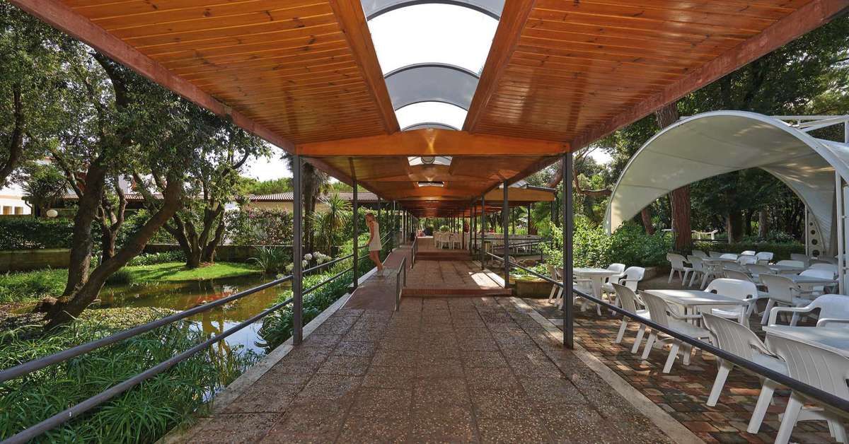 Een foto van de faciliteiten bij Camping Villaggio Baia Domizia