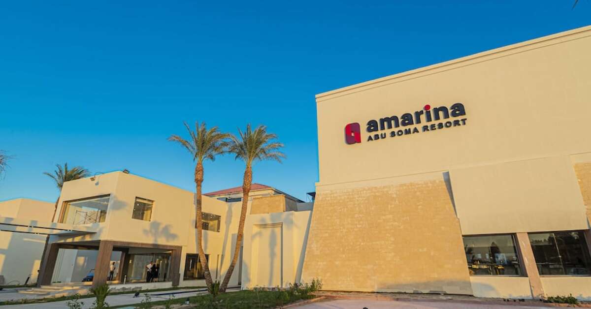 Een foto van de buitenkant van Amarina Abu Soma Resort & Aquapark